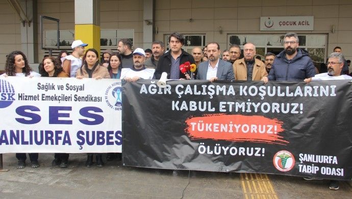 Urfa Tabip Odası: Tükeniyoruz, artık yeter