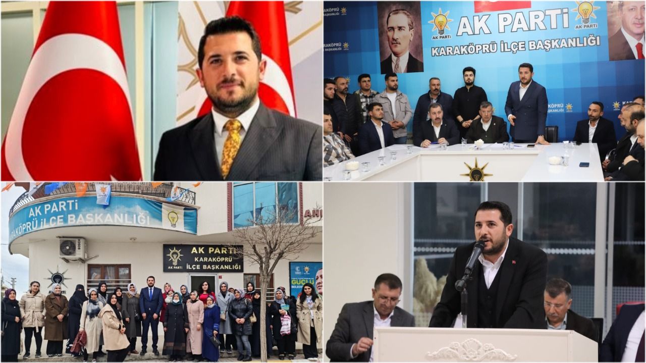 AK Parti Karaköprü İlçe Başkanı Canbek’ten , Berat Kandili mesaj