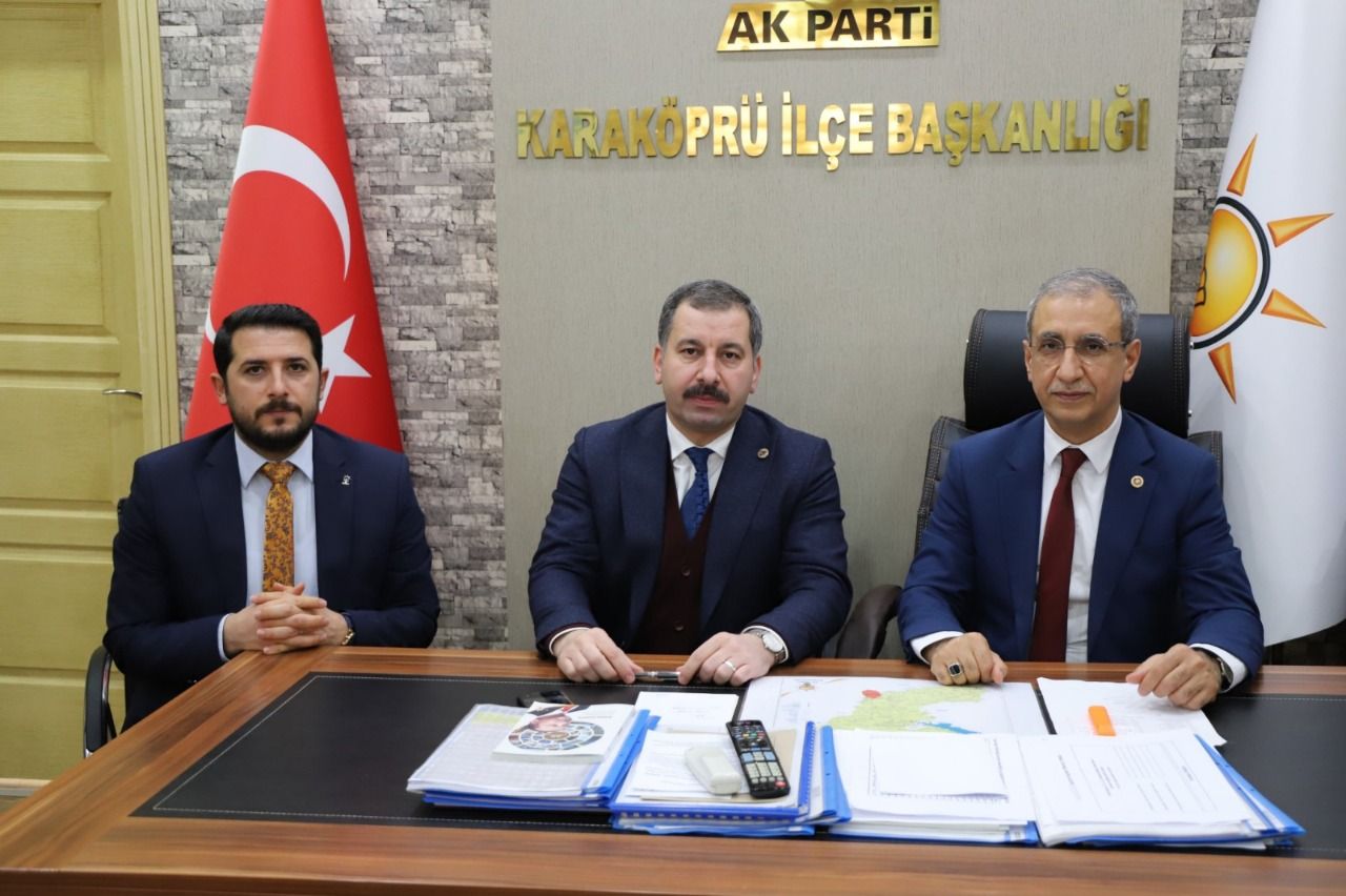 AK Parti Karaköprü Teşkilatı Tam Kadro Sahada…