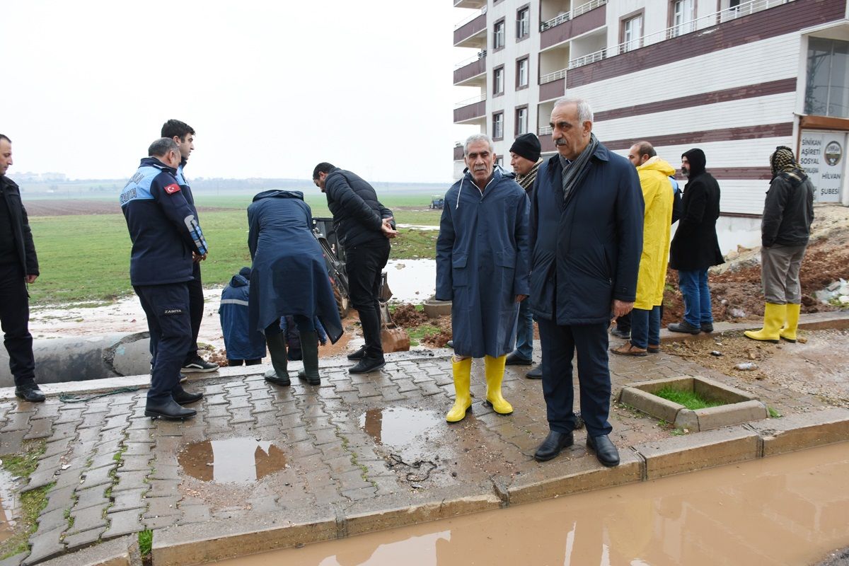 Başkan Bayık, Aşırı Yağışlara Karşı Sahada