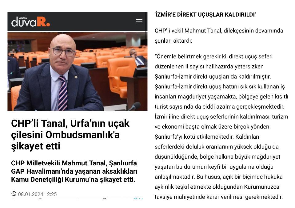 Bekir Bozdağ müjde dedi. CHP’Lİ Tanal, “Tam bir komedi” diyerek tepki gösterdi!