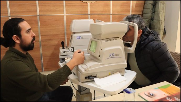 Büyükşehir Personellerine Göz Taraması
