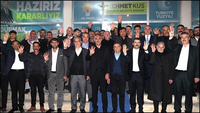 Eyyübiye’de Muhteşem Coşkulu Büro Açılışı