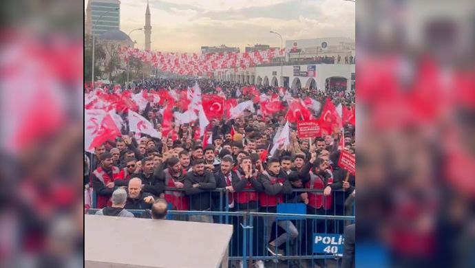 Gülpınar ‘ın Şanlıurfa mitingi hınca hınç doldu