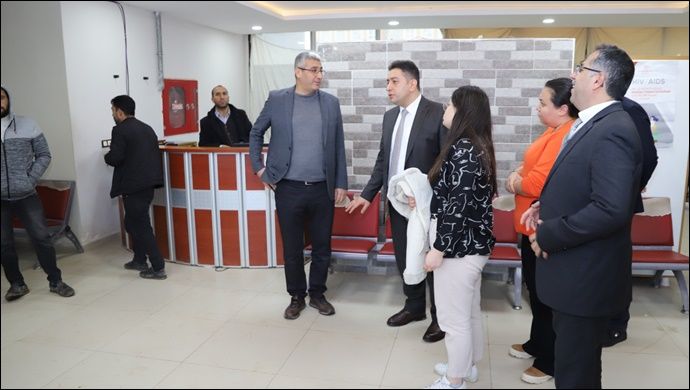 İl Sağlık Müdürü Solmaz Harran da sağlık çalışanları ile bir araya geldi