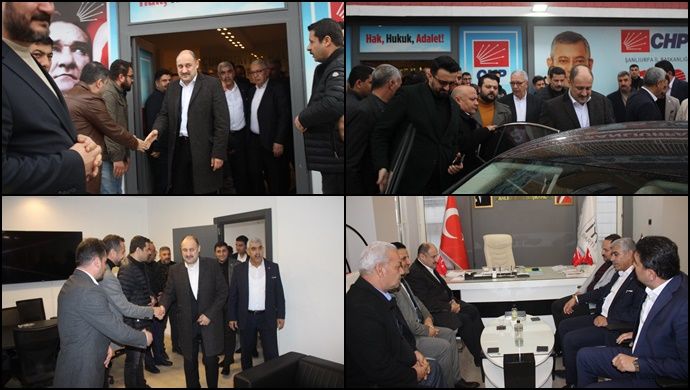 Kasım Gülpınar’dan CHP ve İYİ Parti ‘ye ziyaret
