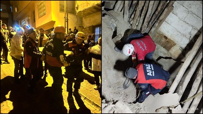 Şanlıurfa ‘da 2 katlı ev çöktü 1 kişi öldü