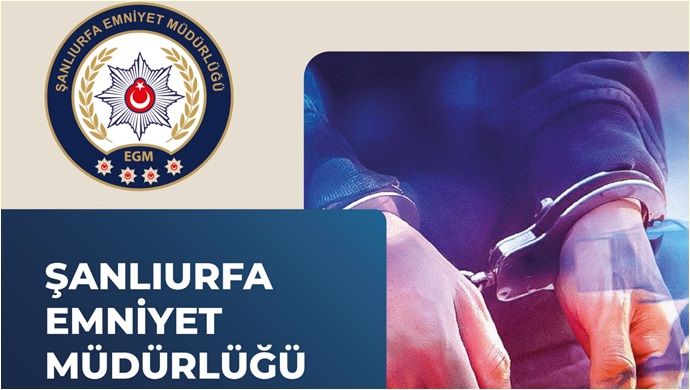 Şanlıurfa’da 15 yıl 7 ay kesinleşmiş hapis cezası bulunan hükümlü yakalandı