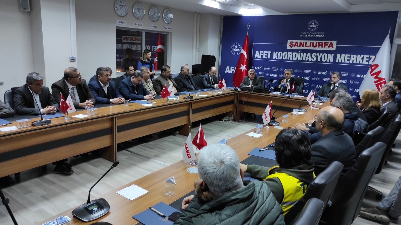 Şanlıurfa’da depremin 1. yılında değerlendirme toplantısı
