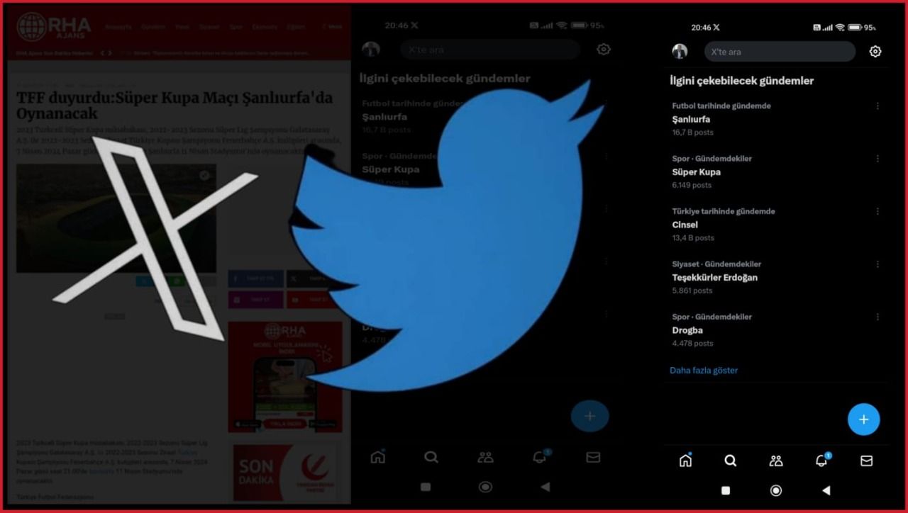 Süper Kupa finalinin Şanlıurfa ‘da oynanması Twitter’da TT oldu