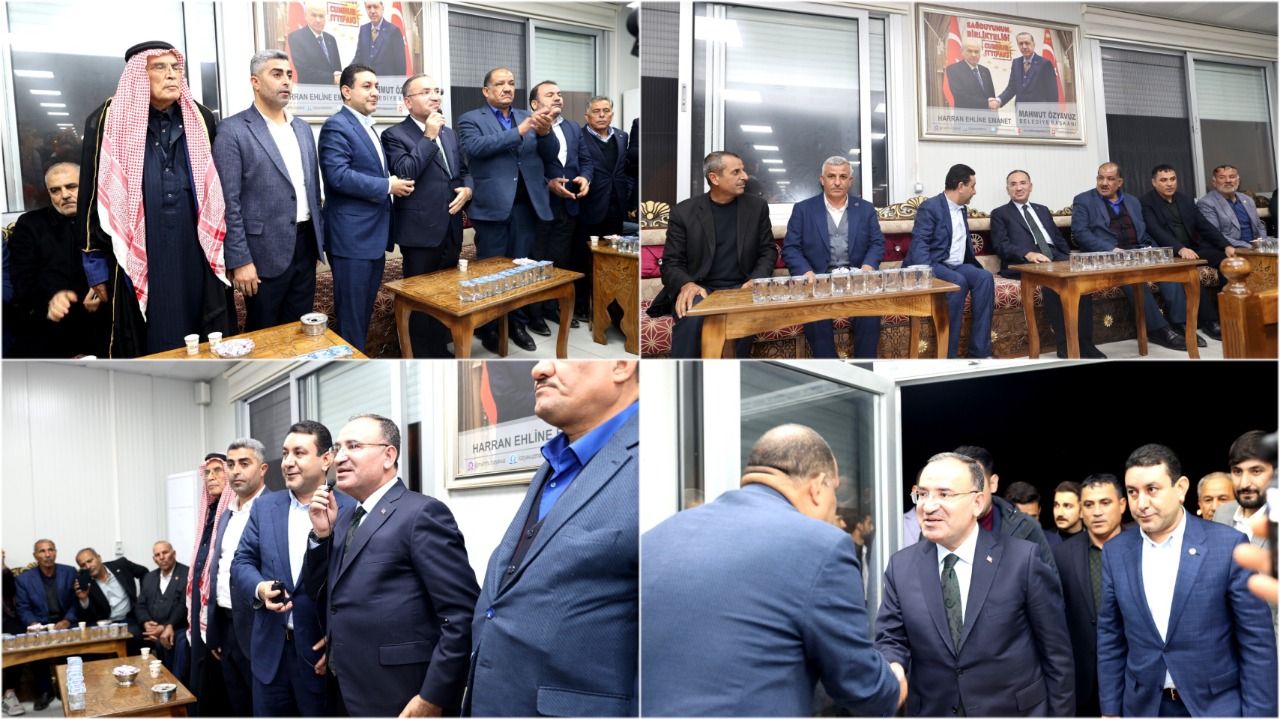 TBMM Vekili Bozdağ, Harran’da Cumhur İttifakı Galip gelecektir