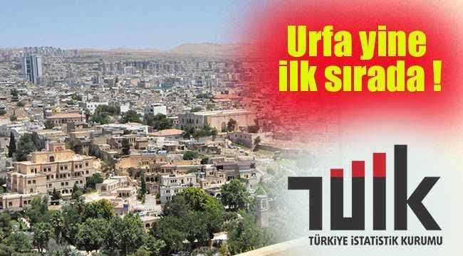 TÜİK Açıkladı: Adana’da en çok Şanlıurfalı var