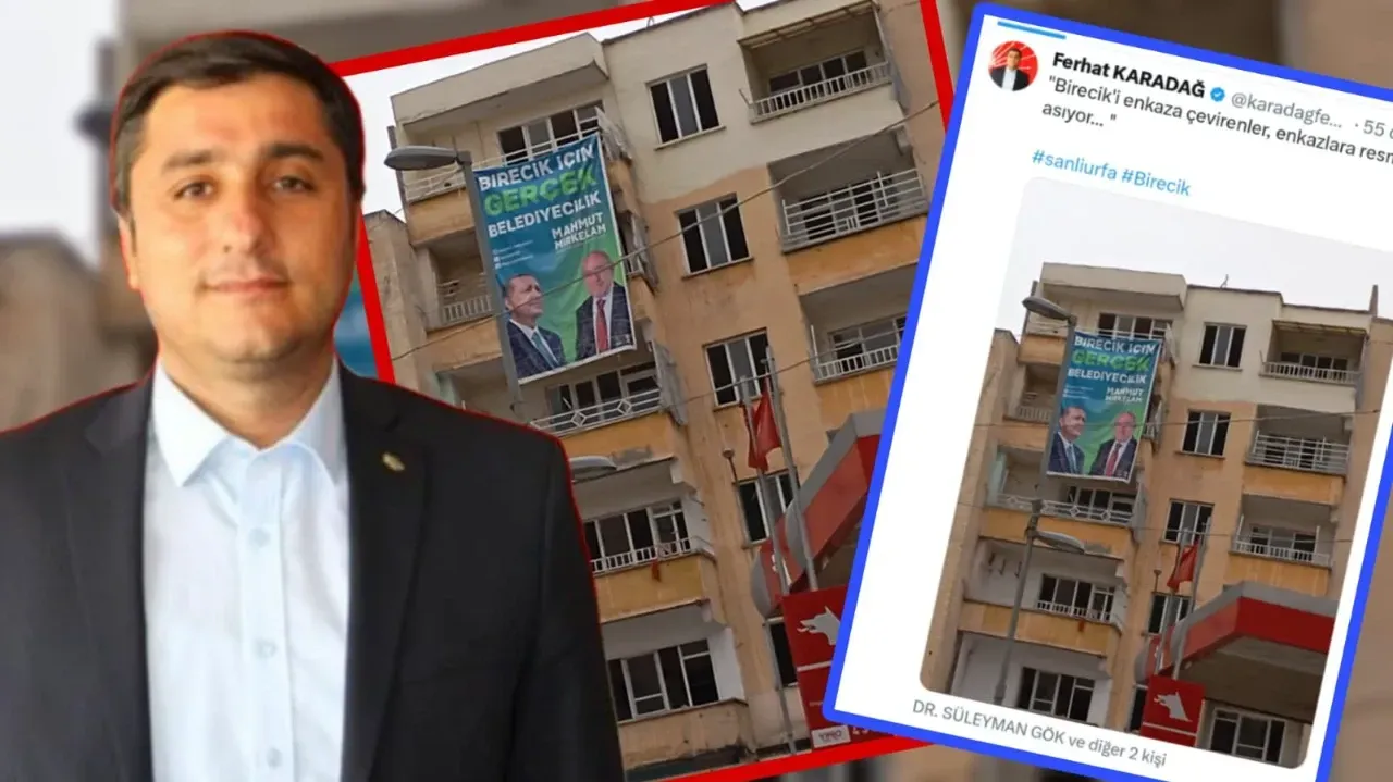 Başkan Karadağ, “Birecik’i enkaza çevirenler, enkazlara resmini asıyor…”