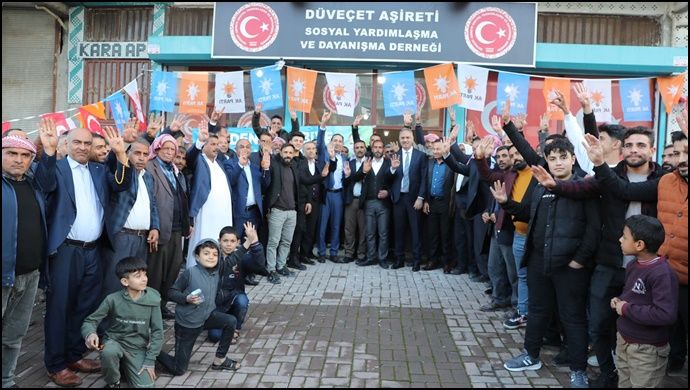 Başkan Mehmet Kuş’a Aşiretlerin Desteği Artarak Devam Ediyor