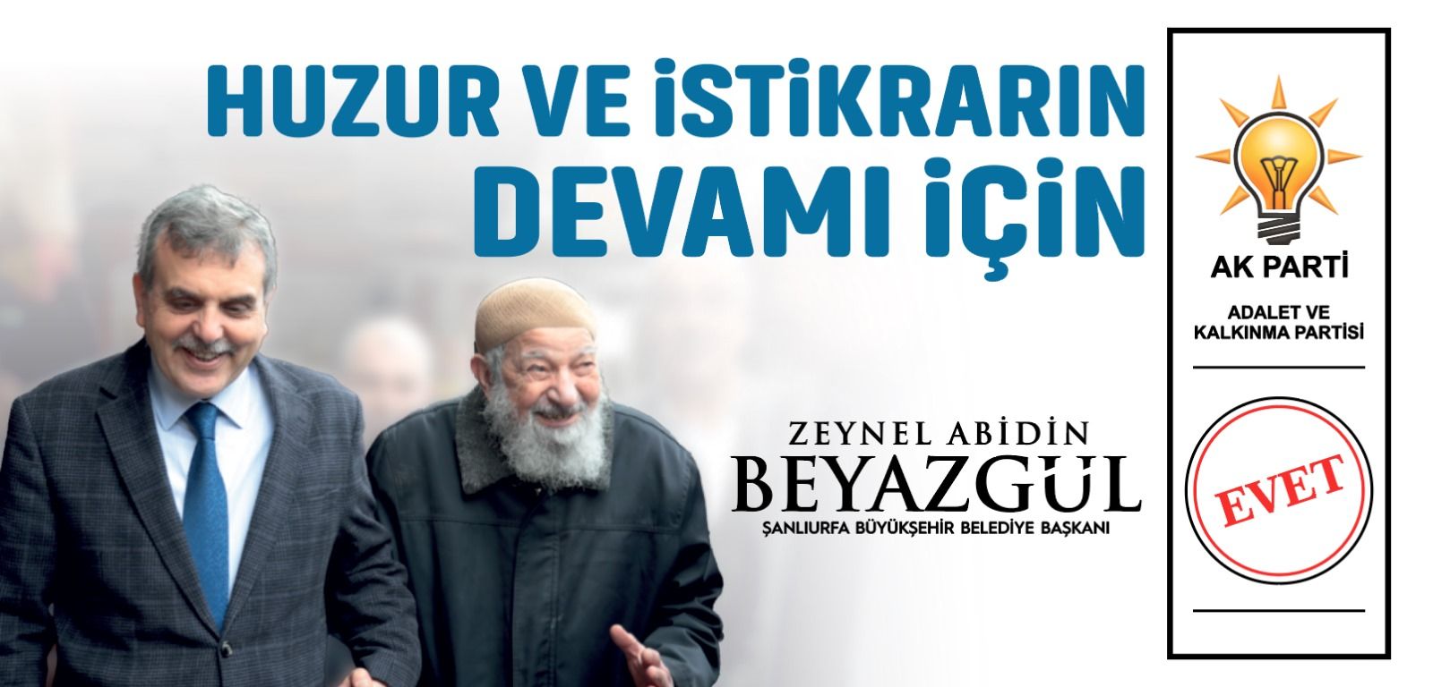 Durmadan yorulmadan çok şey yaptık yapmaya devam edeceğiz