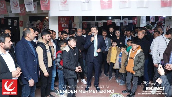 Eyübiye’de Mehmet Ekinci Fırtınası Hız Kesmiyor!