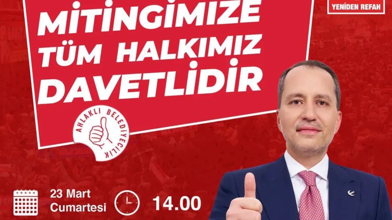 Gülpınar ‘dan büyük Şanlıurfa mitingine davet