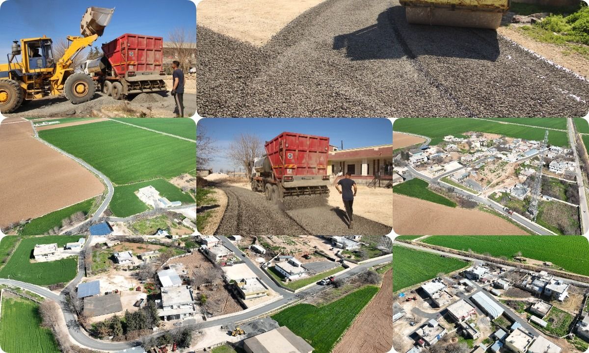 Harran ‘da yollar sil baştan yenileniyor