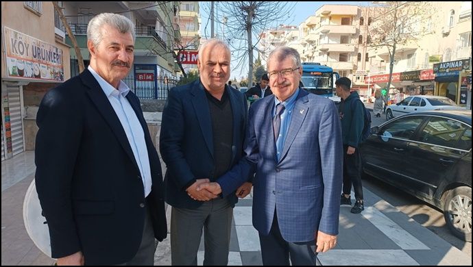 Mahalle Esnafının Taleplerini Dinleyen Vedat Doğar, Haliliye için Kararlılıkla Çalışıyor