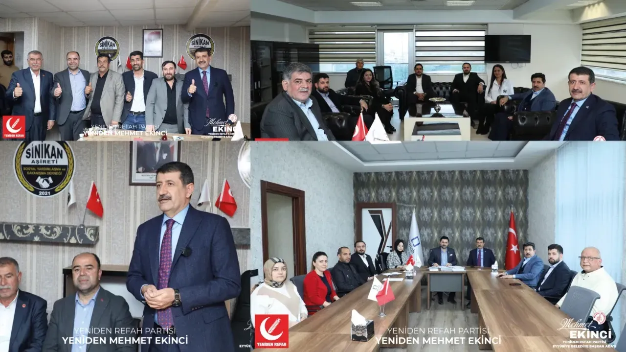 Mehmet Ekinci: “Eyyübiye’yi Birlikte Kalkındıracağız”