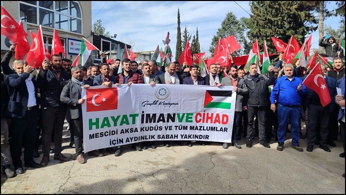 Şanlıurfa STK’ları İsrail’in Gazze’ye Yönelik Saldırılarını Lanetledi
