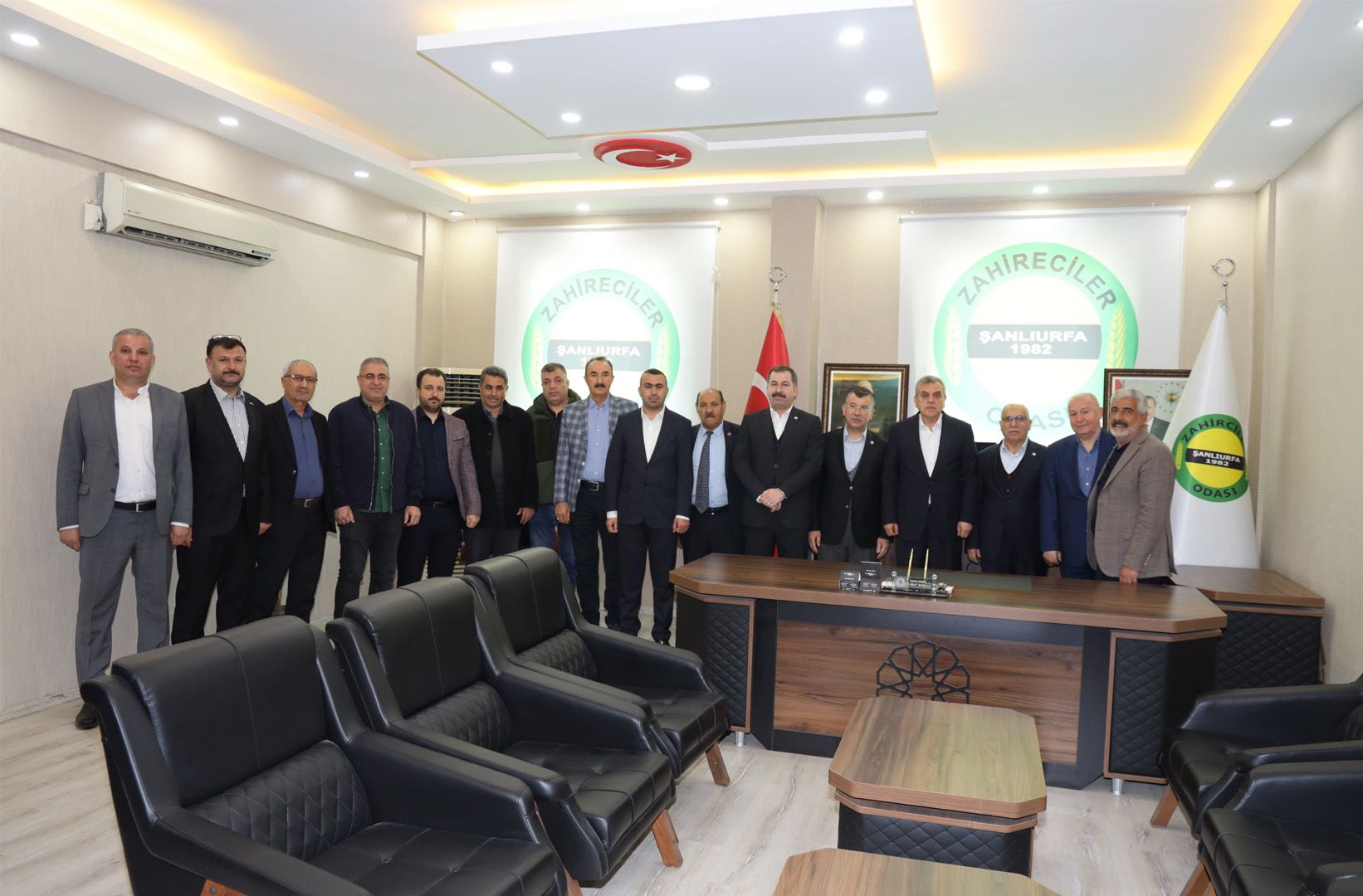 Şanlıurfa Zahireciler Borsasından Başkan Beyazgül’e destek
