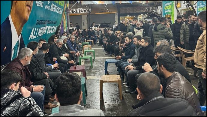 Şeyhkanlılardan Ak Parti Siverek Adayı Bucak’a Tam Destek