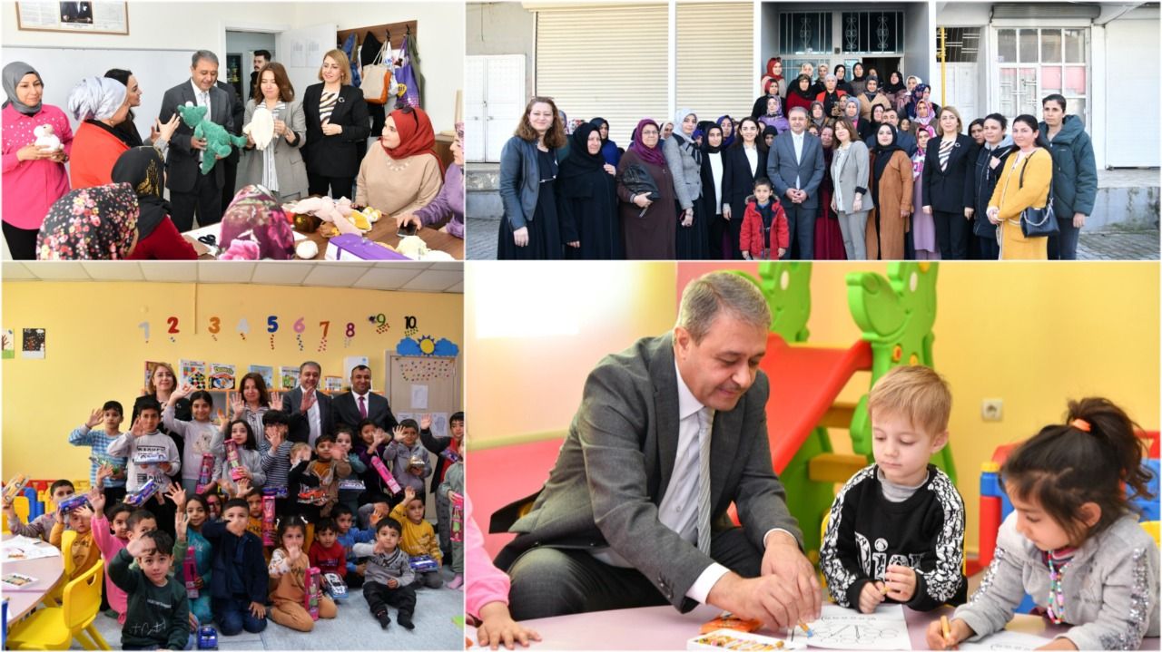 Vali Şıldak Sırrın aile destek merkezini ziyaret etti