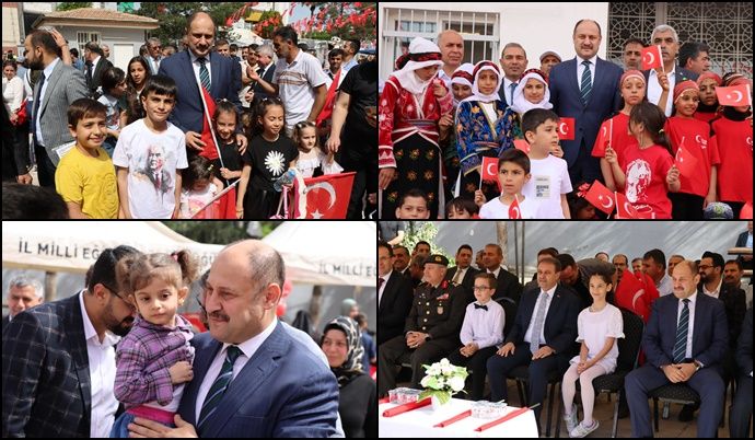 23 Nisan Etkinliklerinde Başkan Gülpınar’a Yoğun İlgi
