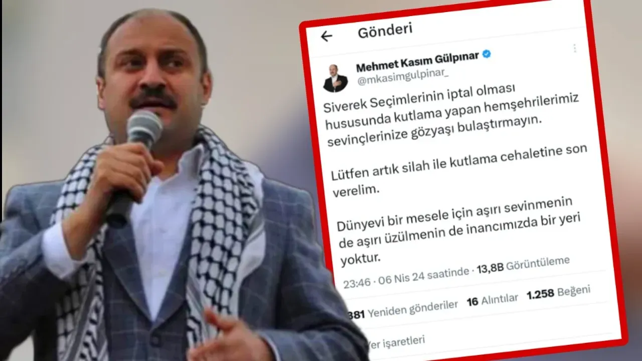 Başkan Gülpınar’dan İptal edilen Siverek seçimleri ile ilgili önemli açıklama