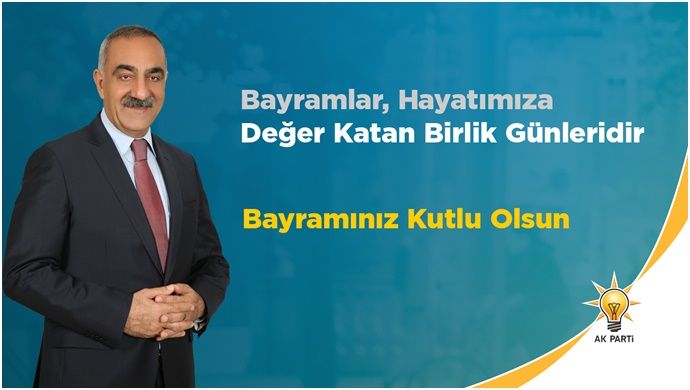 Bayık:  “Bayramın tüm insanlığa barış, huzur ve mutluluk getirmesini temenni ediyorum”