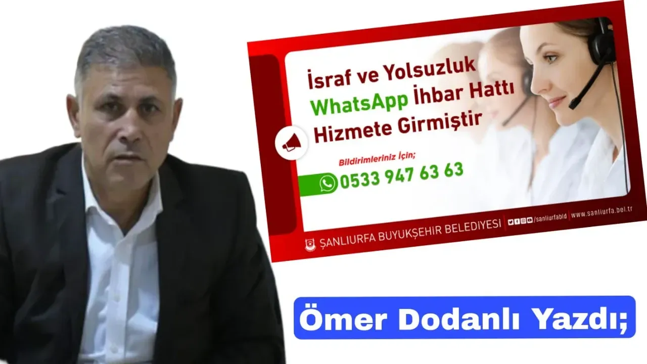 Gülpınar ile Şanlıurfa’da şeffaflık ve hesap verebilirlik dönemi