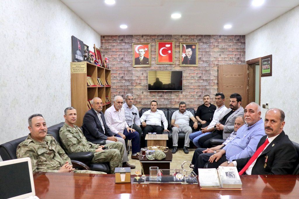 Mustafa Büyükköroğlu Paşa’dan Şehit Gazi Derneğine Ziyaret