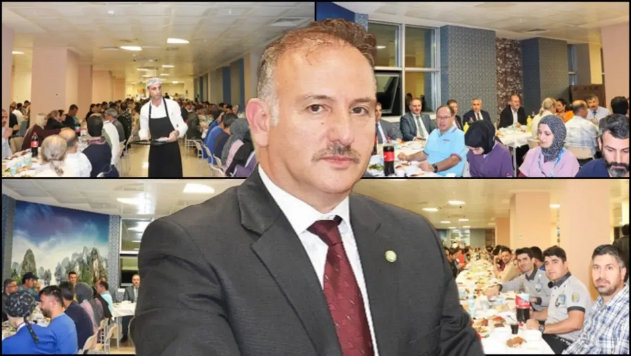 Rektör Güllüoğlu Hastane Personelleri ile İftarda Bir Araya Geldi