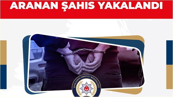 Şanlıurfa’da aranan hükümlü Eyyübiye ilçesinde yakalandı