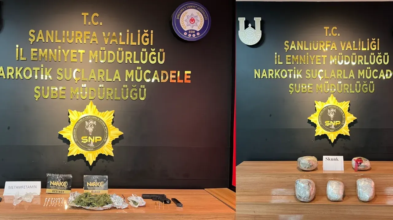 Şanlıurfa’da uyuşturucu operasyonu: 5 şüpheli şahıs gözaltına alındı