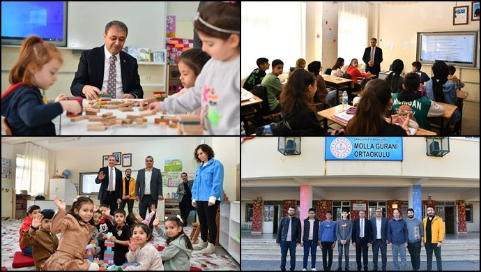 VALİ ŞILDAK HAFTAYA OKUL ZİYARETİ İLE BAŞLADI
