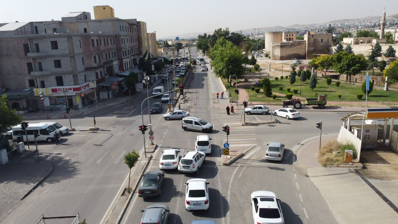 Büyükşehir ‘den Beykapısında kavşak düzenleme çalışması