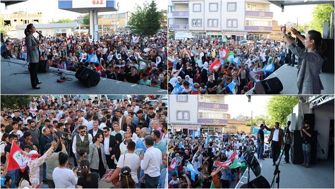 Hatimoğulları Hilvan’da: Seçimi daha büyük bir fark ile kazanacağız