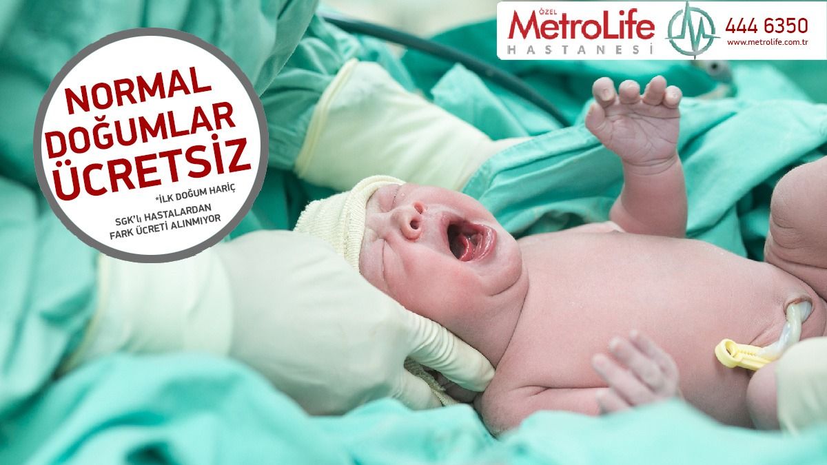 Özel Metrolife Hastanesinden Büyük Müjde: “Normal Doğum” Artık Ücretsiz Olacak