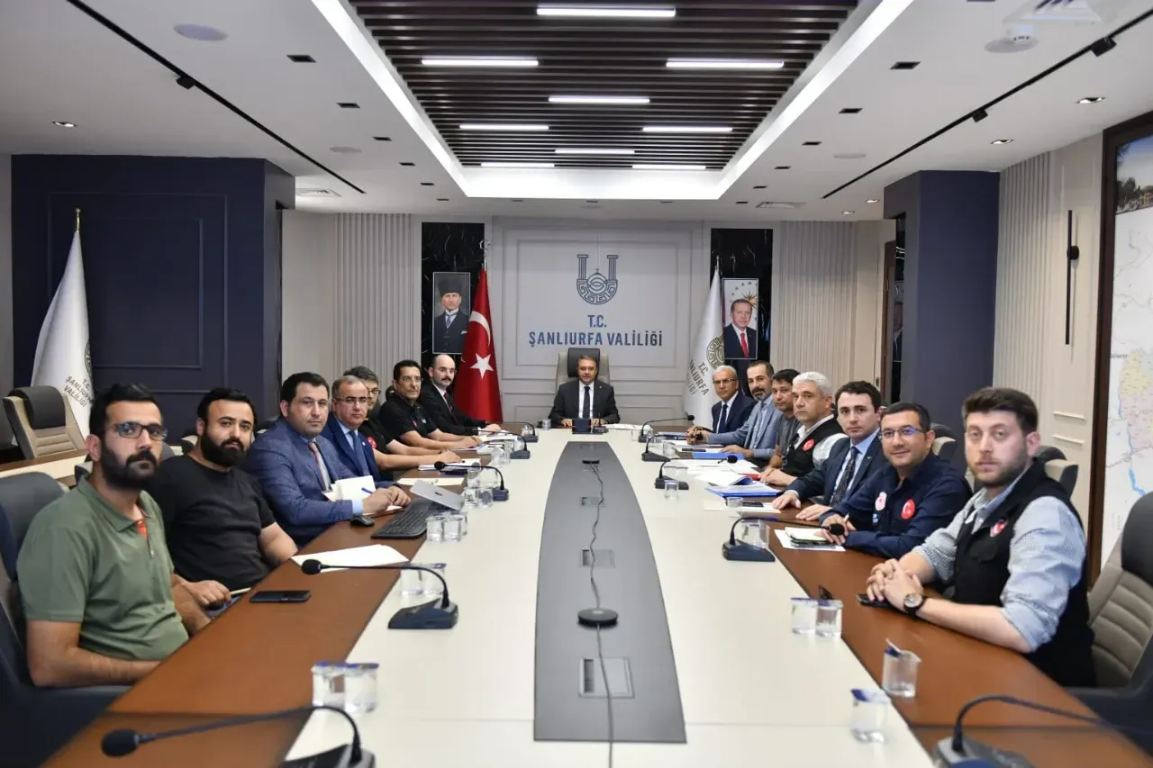 Şanlıurfa ‘da deprem sonrası yapılan çalışmalar değerlendirildi