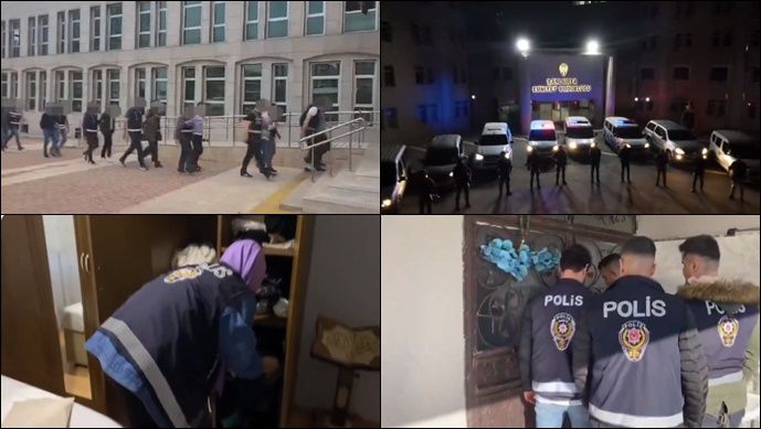 Şanlıurfa merkezli dolandırıcılık operasyonu:18 tutuklama