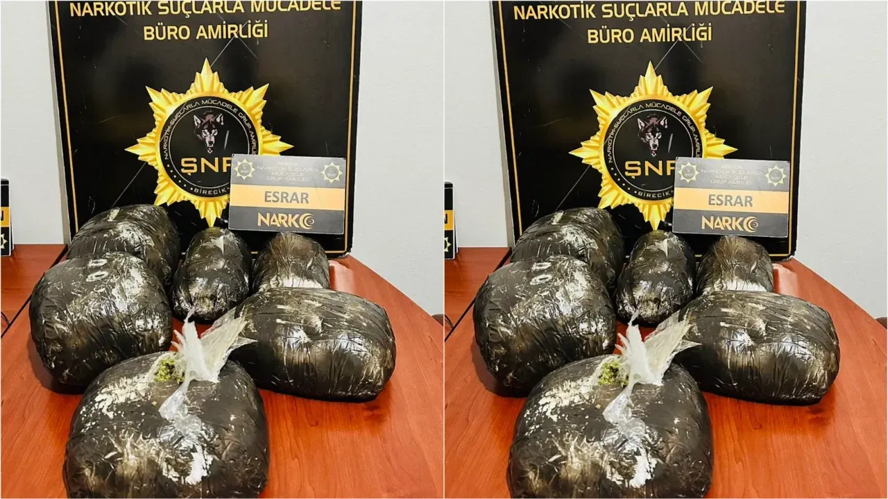 Şanlıurfa’da 7 Kilo Esrar Ele Geçirildi: 2 Şüpheli Gözaltına alındı