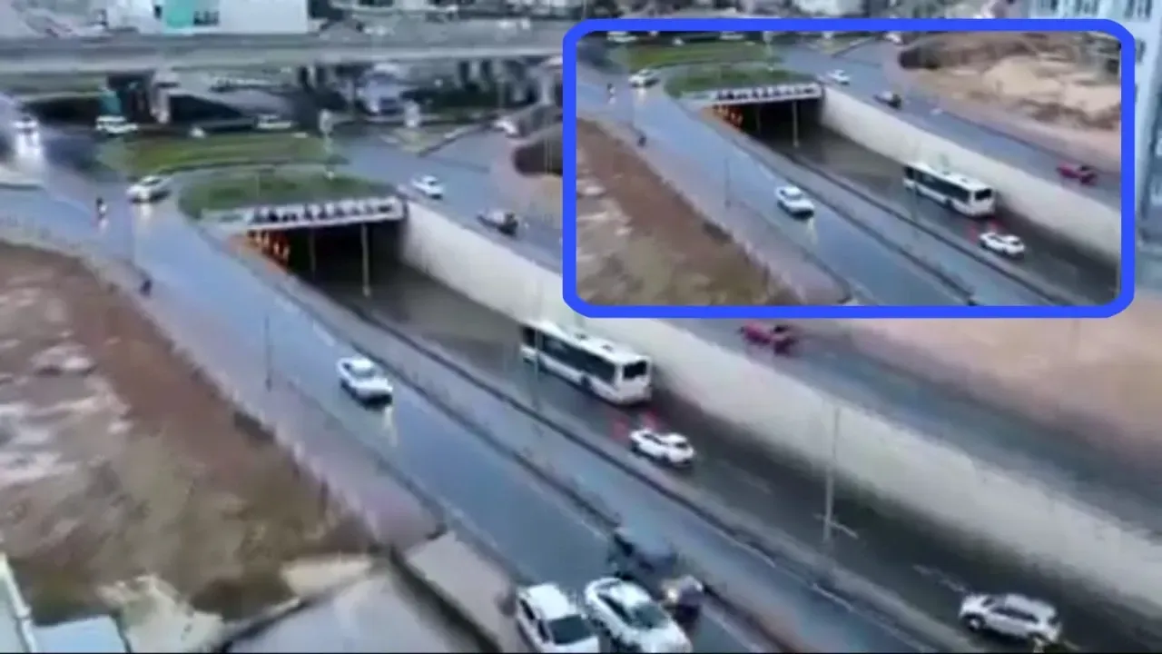 Şanlıurfa’da Sel Felaketi: Alt Geçidi Su Bastı, Yolcular Mahsur Kaldı