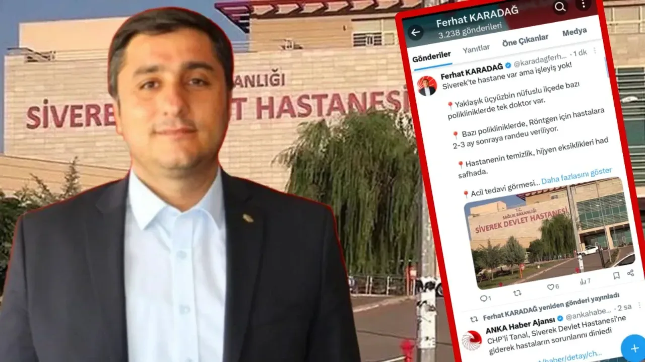 Siverek’te hastane var ama işleyiş yok!