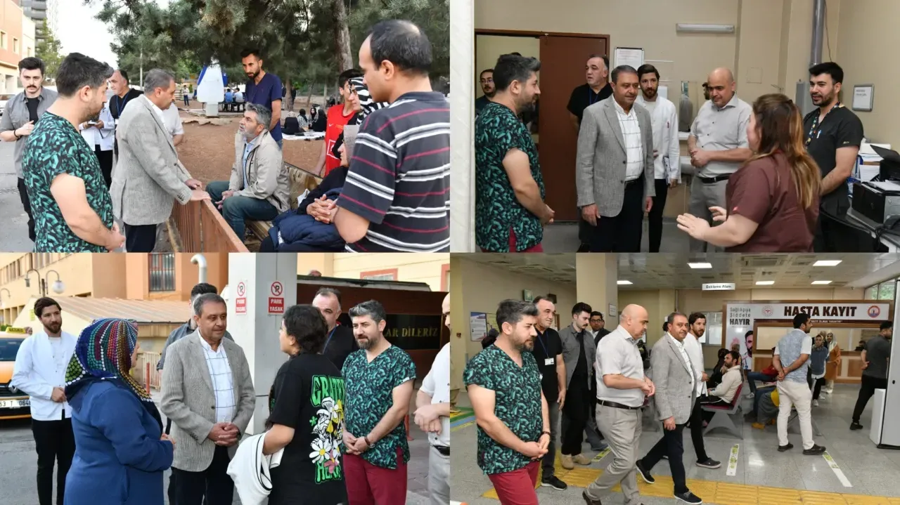 Vali Şıldak Akif İnan Hastanesini denetledi