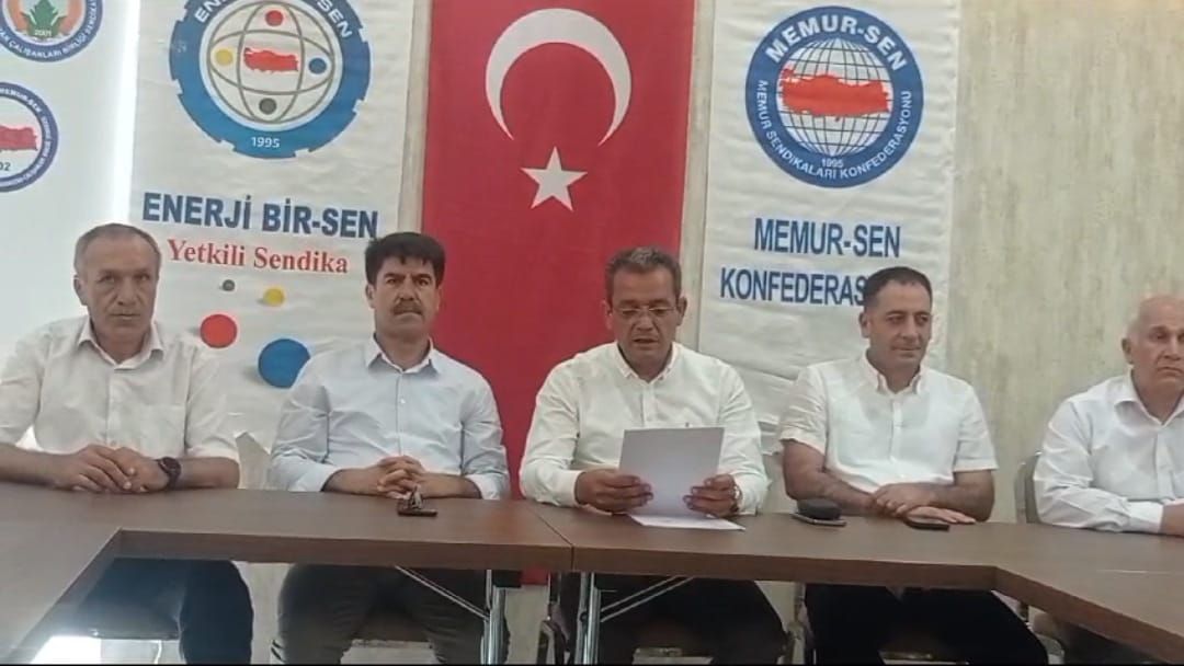 Enerji Bir-Sen GAP Şube Başkanı Abdullah Karababa’dan Sert Açıklamalar