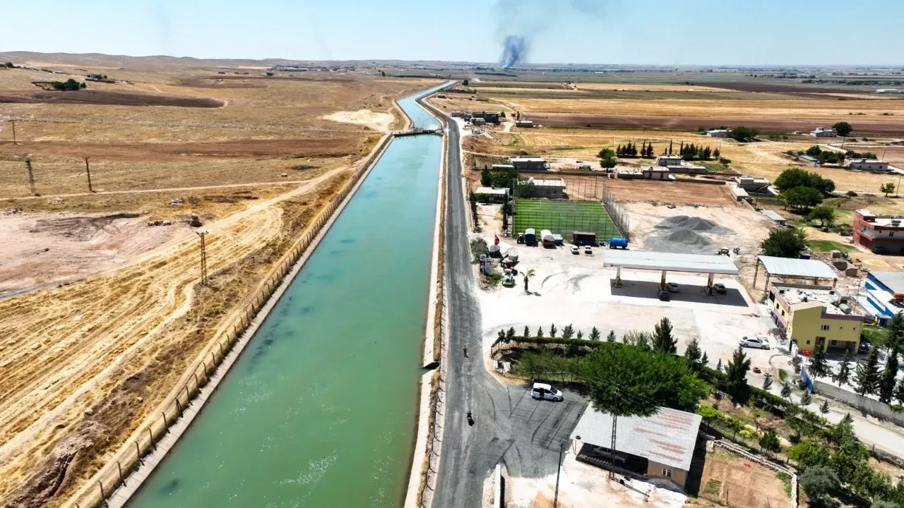 Harran Belediyesi, 10 mahallenin bağlantı yolunu asfaltladı
