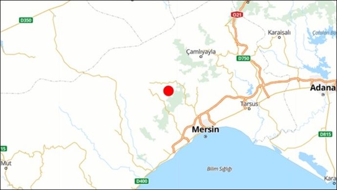 Mersin’de deprem