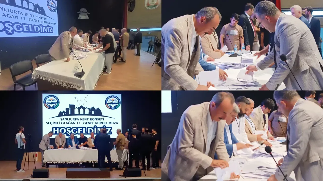 Şanlıurfa Kent Konseyi Seçimlerinde Oy Verme İşlemleri Sona Erdi